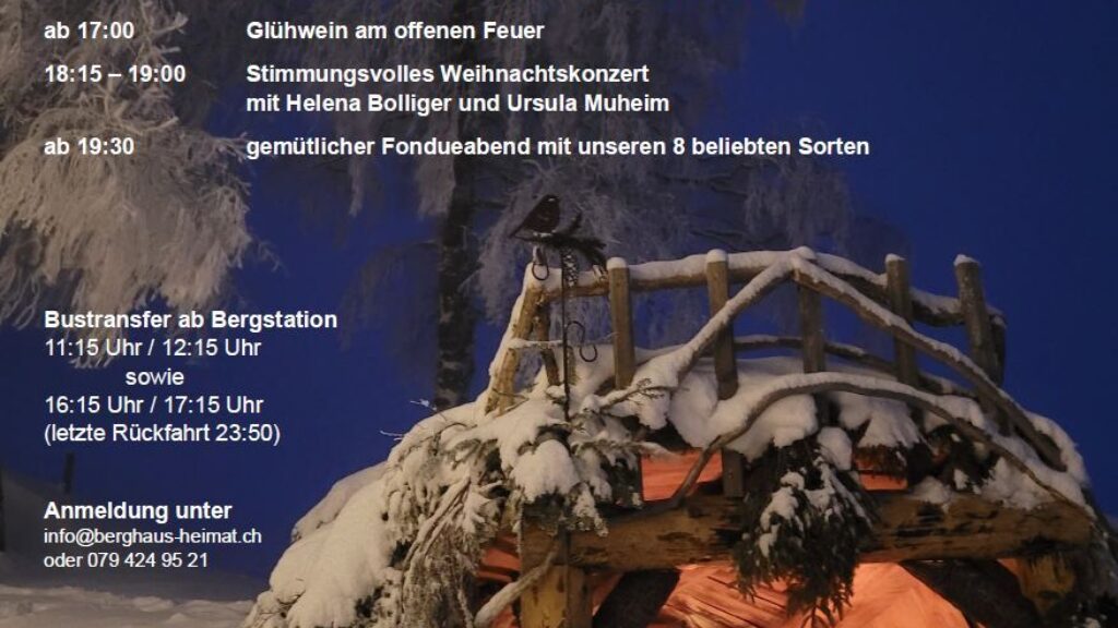 Winterzauber Wochenende